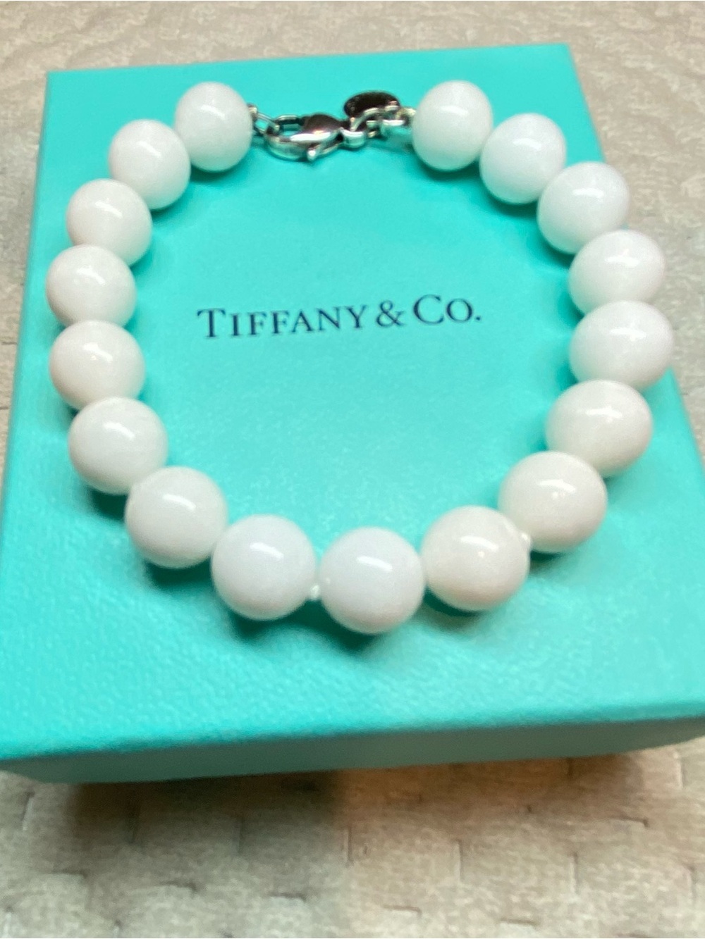 Tiffany & Co. White Dolomite Bracelet